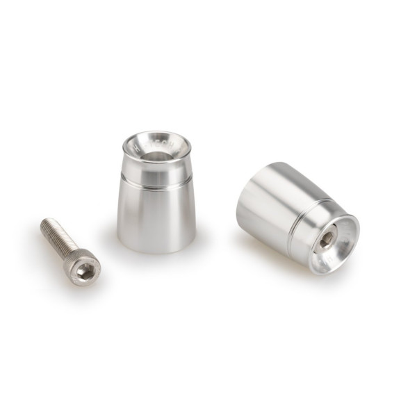 Puig Puig sport bar ends | silver | kawasaki er-6f 2009>2016